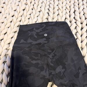 Lululemon Align Black Camo Leggings